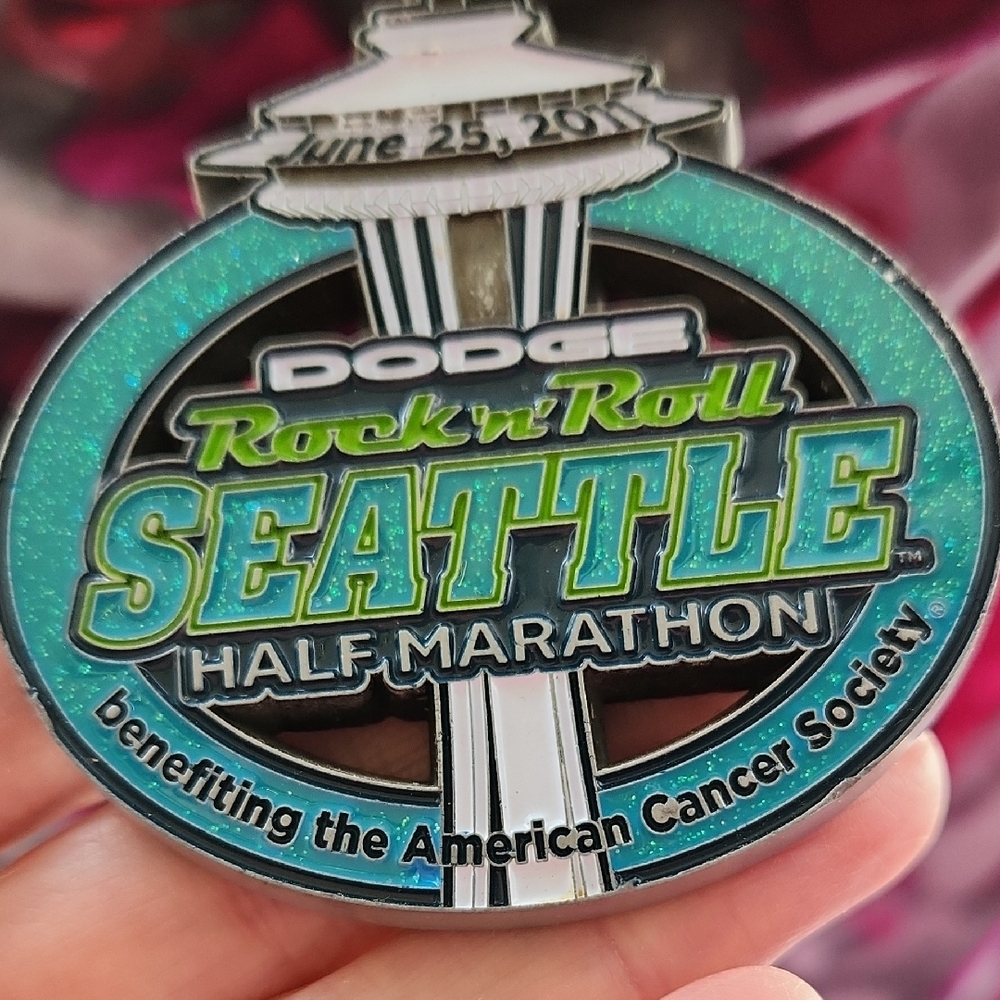 Dodge Rock 'n' Roll Seattle Half Marathon Medal